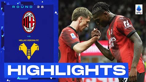 milan hellas verona highlights